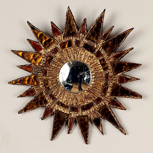 CONVEX STARBURST MIRROR MANNER OF