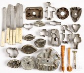 COOKIE CUTTERS, BONE HANDLED K