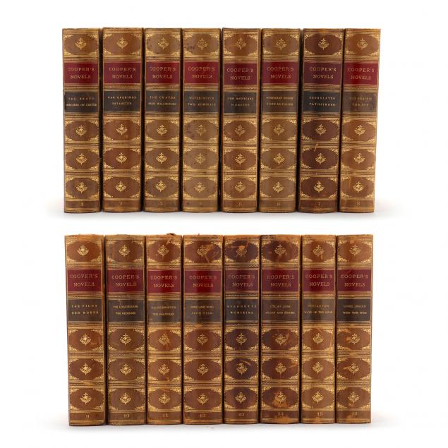 COOPER, JAMES FENIMORE. SET OF