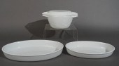 COPCO ENAMELED COVERED DISH AN