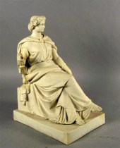 Copeland parian figure    late
