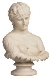COPELAND PARIAN WARE BUST OF C