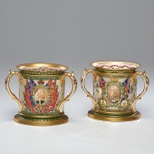 Copeland Queen Victoria & Lord