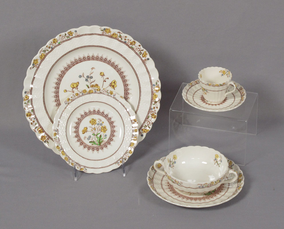 COPELAND SPODE BUTTERCUP CHINA: