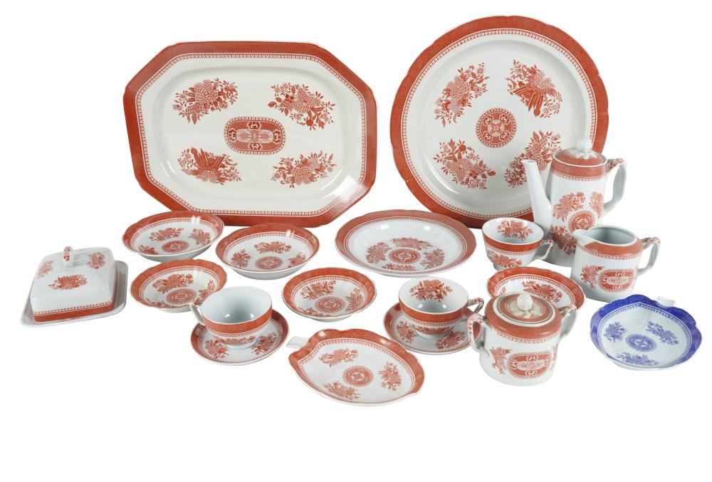 COPELAND SPODE "FITZHUGH RED" STONE
