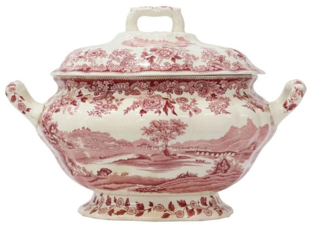 COPELAND SPODE SEVERN RED
