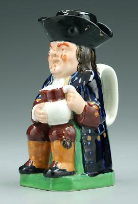 Copeland Toby jug with measure,