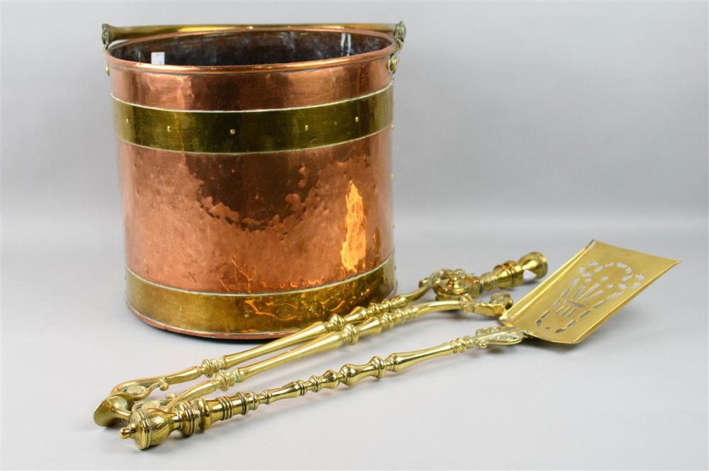 COPPER AND BRASS BOUND TINDER
