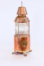 COPPER AND BRASS MARITIME BEAC