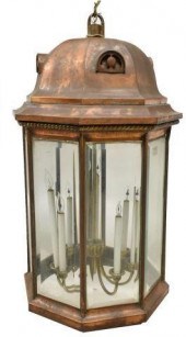 COPPER AND BRASS OCTAGONAL SHA
