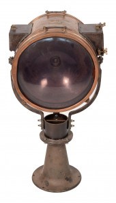 COPPER AND IRON SEARCHLIGHT FI