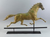 COPPER AND ZINC RUNNING HORSE