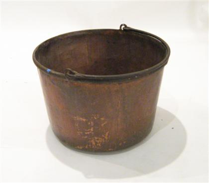 Copper apple butter kettle   