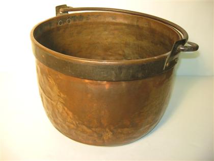 Copper apple butter kettle   