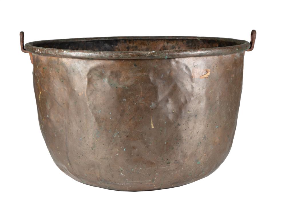 COPPER APPLE BUTTER KETTLECopper