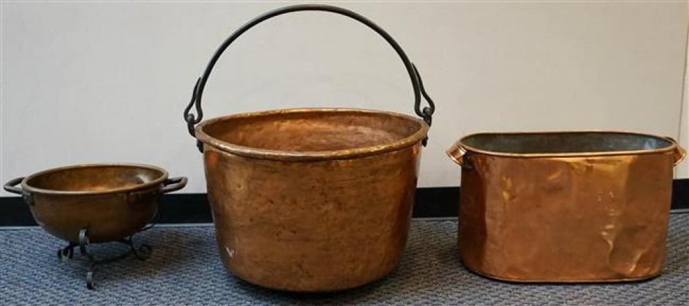 COPPER APPLESAUCE KETTLE, FISH