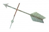 COPPER ARROW WEATHER VANE LATE