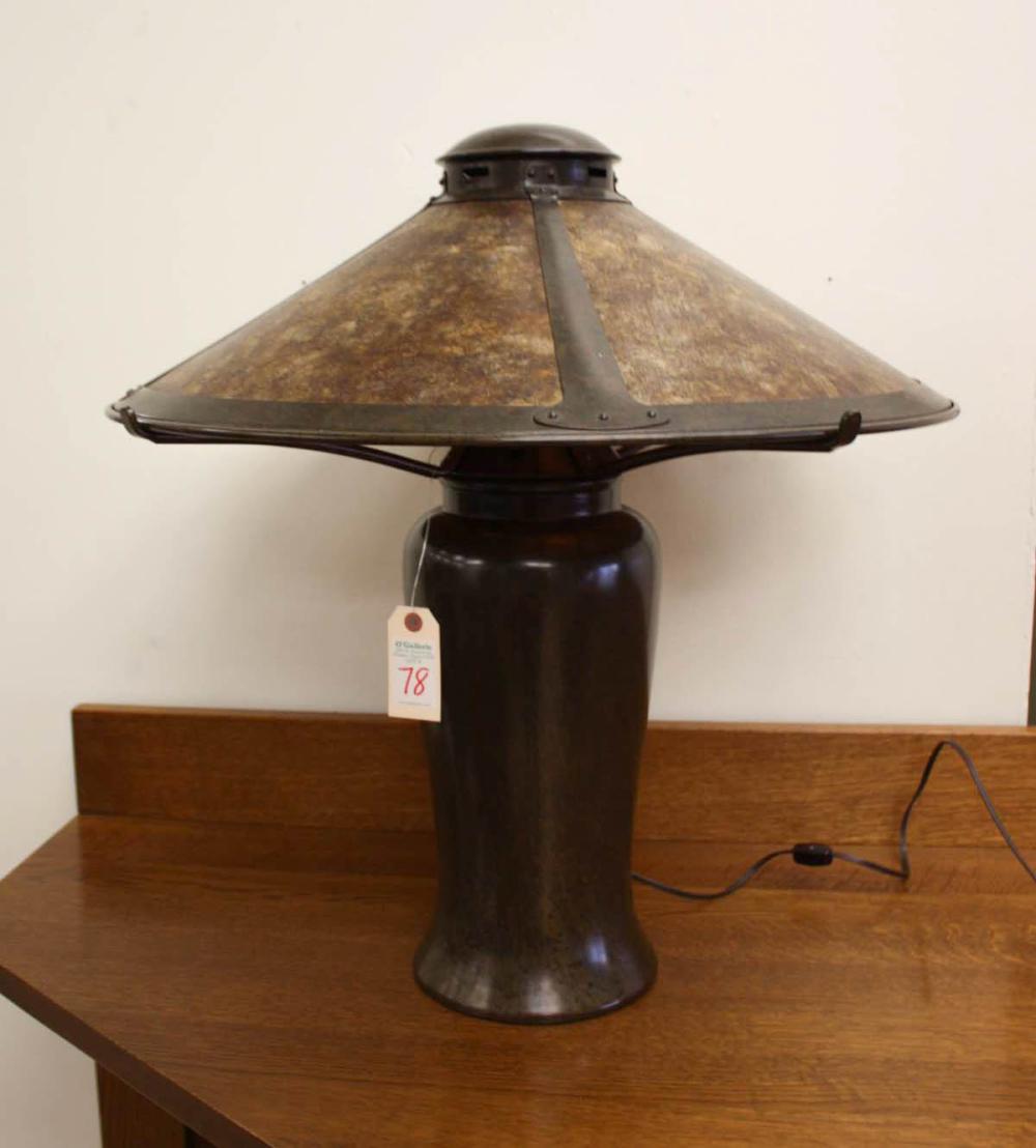 COPPER ARTS & CRAFTS STYLE TABLE