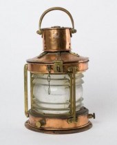 COPPER & BRASS MARINE ANCHOR L