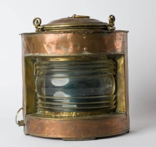 COPPER & BRASS MARINE LIGHTA