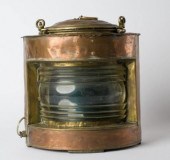 COPPER & BRASS MARINE LIGHTA v