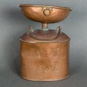 COPPER CANTEEN OR STILL WITH F