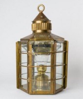 COPPER CLIPPER SHIP'S LAMPA mi