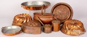 COPPER COOKWARE, FOOD MOLDS, E