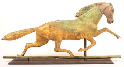COPPER DIMENSIONAL HORSE