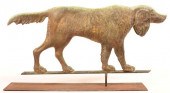 COPPER DIMENSIONAL SETTER DOG