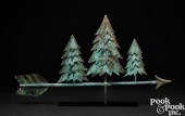 COPPER EVERGREEN TREE WEATHERV