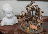 COPPER FIGURAL GROUP AND A COM