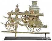 COPPER FIRE PUMPER WEATHERVANE