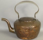 COPPER GOOSENECK TEA KETTLE BY