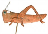 COPPER GRASSHOPPER WEATHERVANE