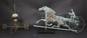 COPPER HORSE AND JOCKEY WEATHE