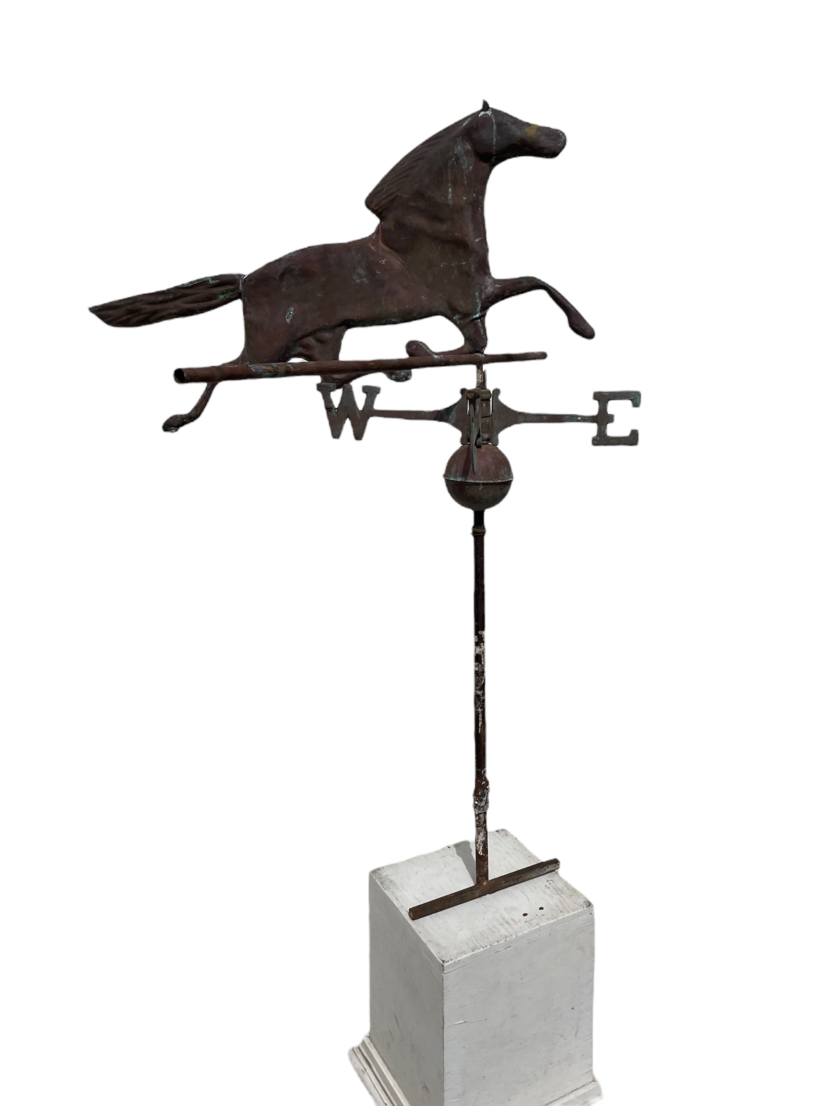 COPPER HORSE WEATHERVANE: