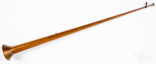 COPPER HUNTING HORNCopper hunting