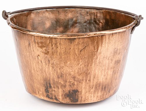 COPPER KETTLE, 19TH C.Copper