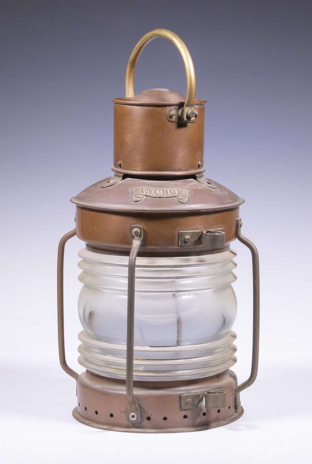 COPPER MARINE LANTERN Anchor