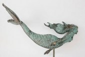 COPPER MERMAID WEATHERVANE, CI