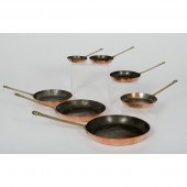 Copper Pans American a group o