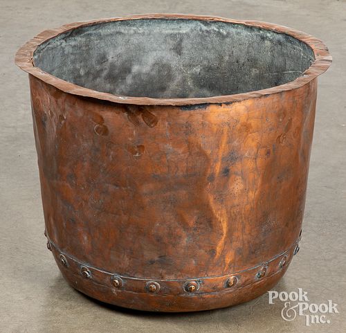 COPPER POT, 19TH C.Copper pot, 19th