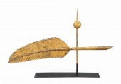 COPPER QUILL WEATHER VANE NEW