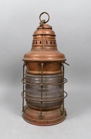 COPPER SHIP'S LANTERNCopper
