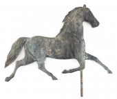 COPPER TROTTING HORSE WEATHER