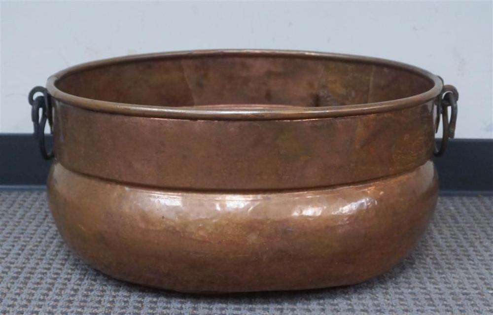 COPPER VESSEL, H: 9-3/4; W: