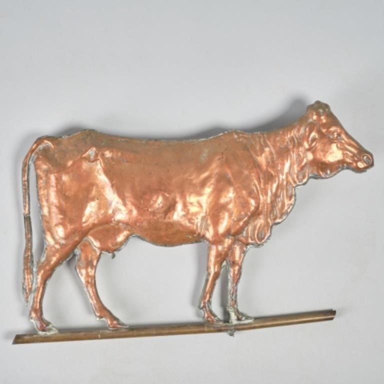 COPPER WEATHERVANE COWA swell