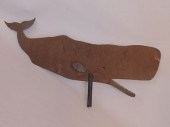 COPPER WHALE WEATHERVANEOld co