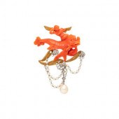 CORAL, DIAMOND AND CULTURED PE